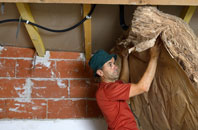 Muggintonlane End tapered roof insulation